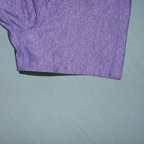 Lot of 2 Under Armour Shorts Tight Bike Purple Green S - Picture 9 of 10